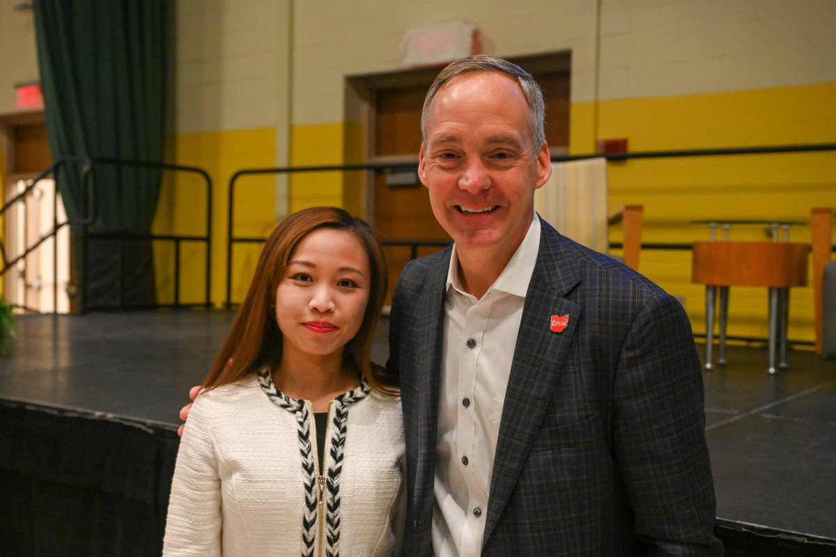 Honored to be the panelist at DBJ Economic Forum, a terrific event with full house of leaders @LtGovHusted <a href="/MayorMims/">Mayor Jeffrey J. Mims, Jr.</a> <a href="/nauseef/">JP Nauseef</a> <a href="/Hoag8/">Jeff Hoagland</a>. Appreciate the opportunity to share Fuyao’s story <a href="/fuyaousa/">Fuyao Glass America</a> and my view on the economy. <a href="/DBJnews/">Dayton Business Journal</a> <a href="/corysonline/">Cory Earl</a> Thank you for inviting me!