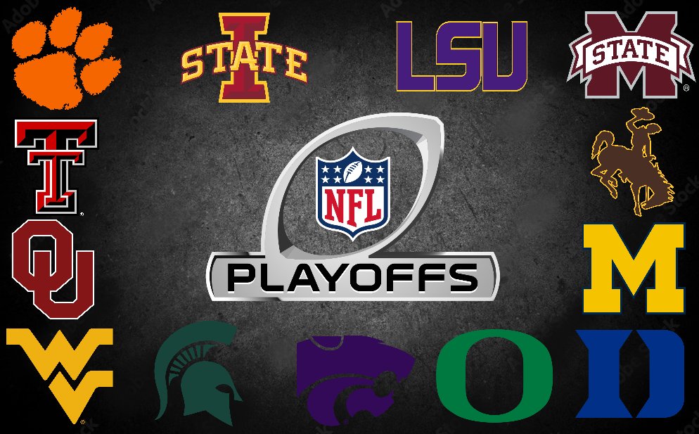 Retweet if your school has an NFL Playoff QB!

Big 12: Patrick Mahomes, Brock Purdy, Skylar Thompson, Geno Smith, Jalen Hurts
ACC: Trevor Lawrence, Daniel Jones
B1G: Tom Brady, Kirk Cousins
SEC: Dak Prescott, Joe Burrow
Pac 12: Justin Herbert, Anthony Brown
MW: Josh Allen