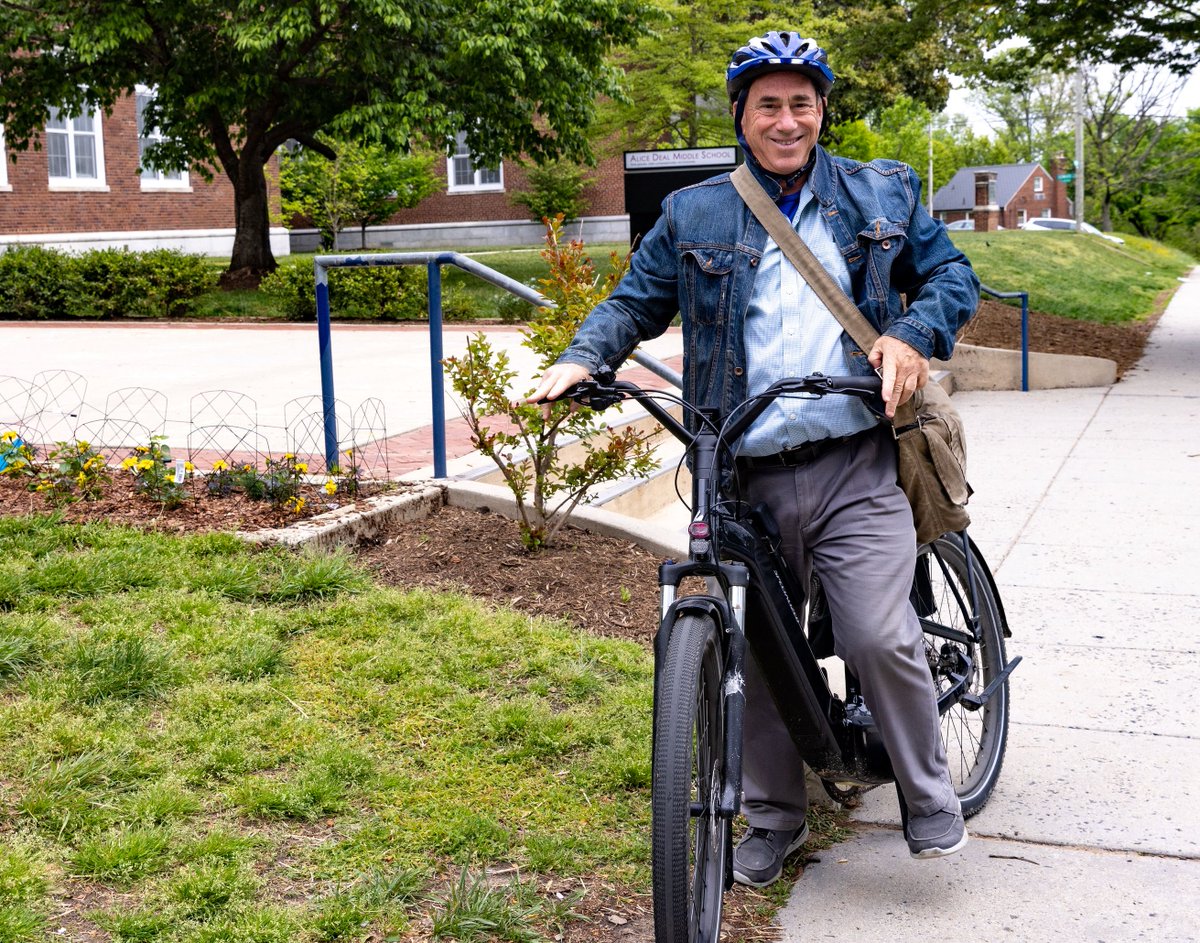 Buying an e-bike changed my life. I ride it almost daily around DC, avoiding traffic and lowering my environmental footprint.

The E-BIKE Act will make e-bikes more affordable for residents, allowing them to enjoy the same environmental and health benefits I have.