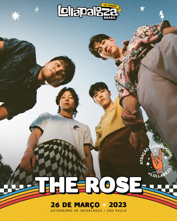 THE ROSE is the first k-band to be part of the lineup for LOLLAPALOOZA (Chile, Argentina, Brazil and Colombia) 

They're iconic. This is their moment. 🤟🏼 #THEROSE