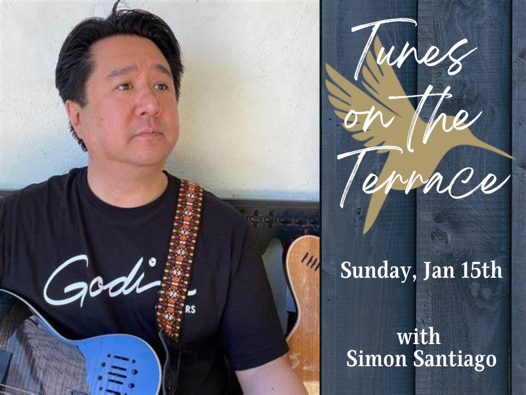 If you haven't got plans set for Sunday, mark your calendar! Simon Santiago is back for another Tunes on the Terrace. Come to the winery, enjoy some food, listen to some music, and drink some delicious Clos LaChance wine! . #simonsantiago #closlachance #winery #bayareaevents