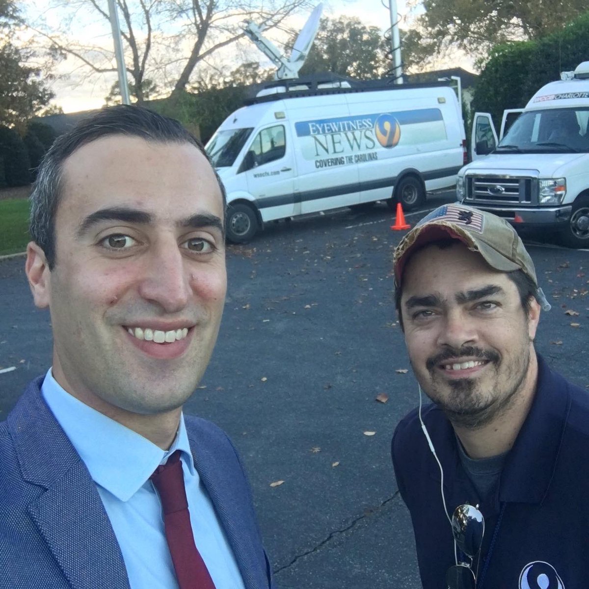 JoeBrunoWSOC9's tweet photo. Today is @JoeyCameraguy’s last day at @wsoctv. So many memories, laughs, stories, political rallies, mascot photos and hours logged in the Government Center. He is truly gifted at his craft. I will miss him so much! https://t.co/nlOWVhw0LF