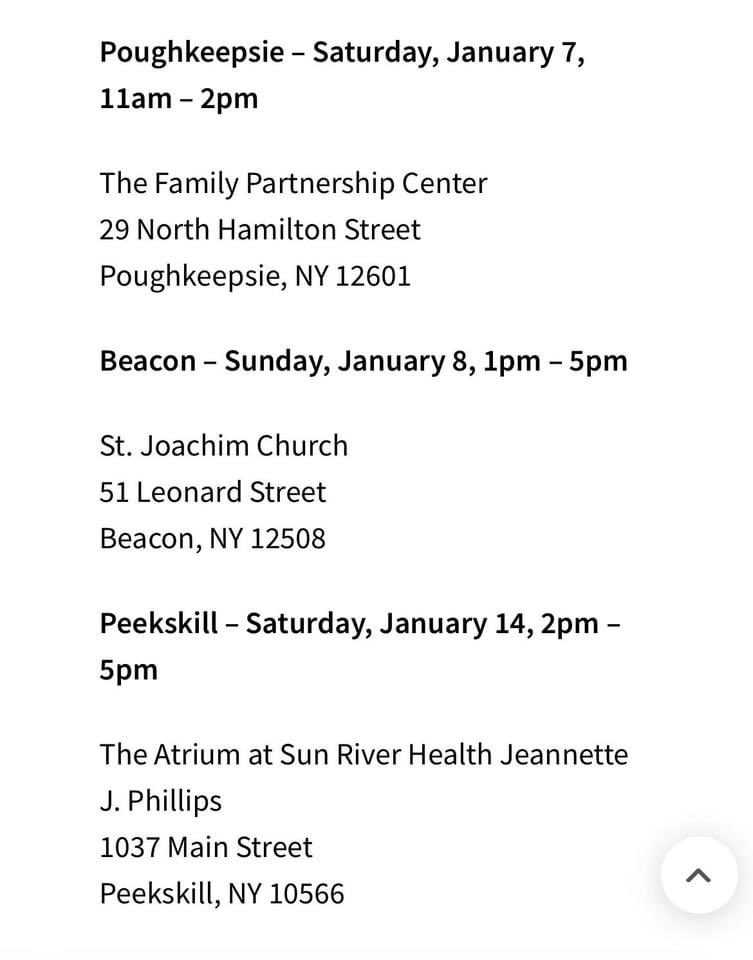 MaryAnnMcCarra's tweet photo. TOMORROW!!!!!!!! 

#Peekskill 
#Epiphany

6th January is the Epiphany.  

A celebration will be held in #PeekskillNY at 1037 Main Street on Saturday the 14th of January from 2:00 p.m. to 5:00 p.m..

https://t.co/AsypTZfgx4 https://t.co/FTVv39zXdc