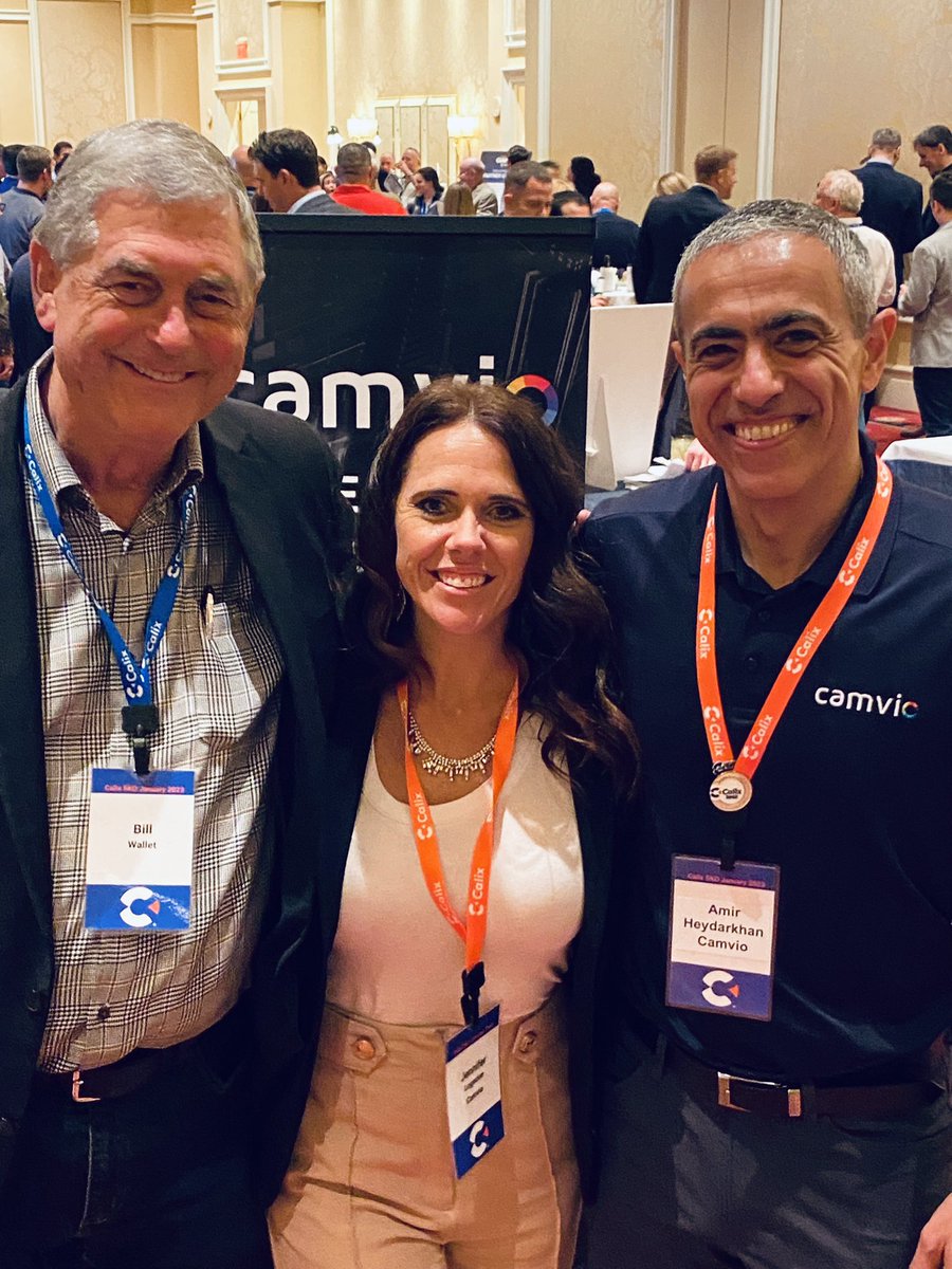 In Vegas, Calix Sales Kick Off #partners #UserExperience #broadband #camvio