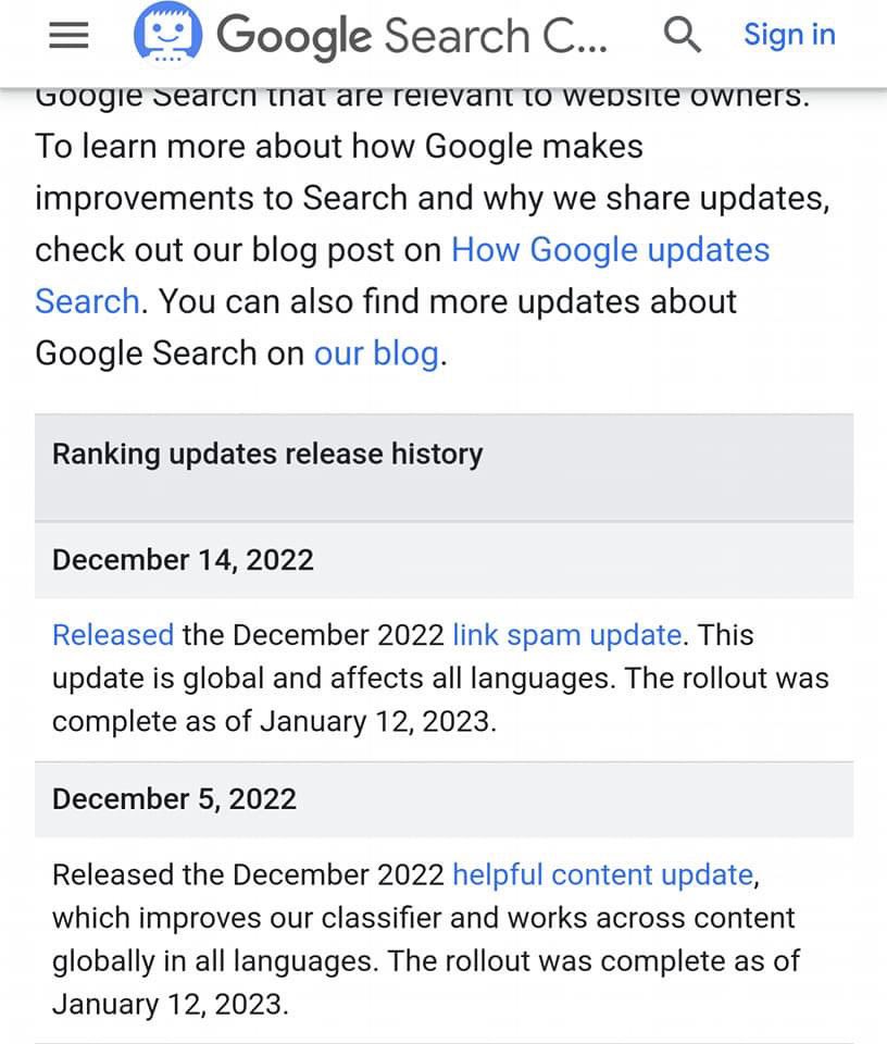 TheEghosa's tweet image. Finally the #helpfulcontentupdate and the #spamupdate from 5th and 14th of December are fully Rolled out and completed.
How did everyone do?