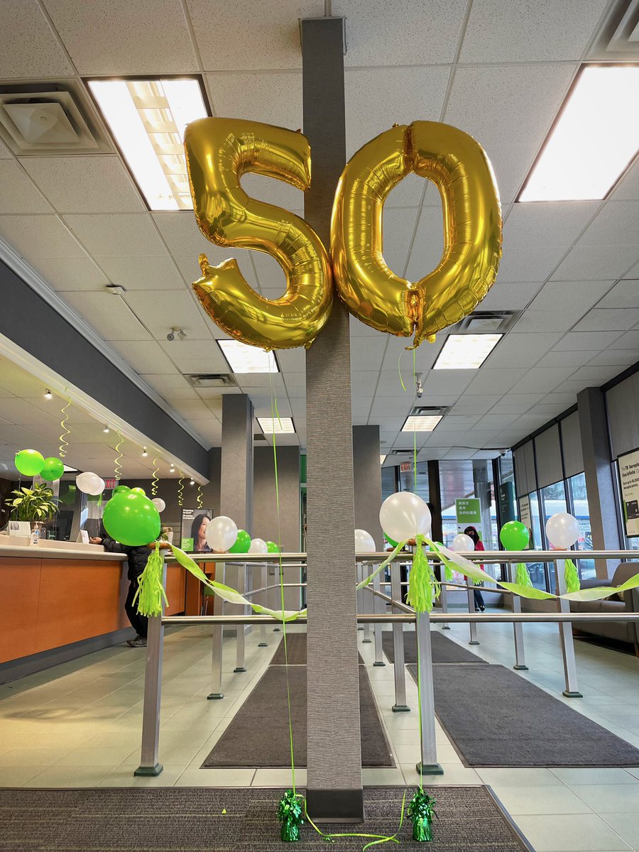 We had the privilege of celebrating the Kingsway&amp;Nelson branch's 50th anniversary. Happy we are able to give back to our community, the BC Provincial School for the Deaf. Thank you <a href="/juliearmour_td/">Julie Armour</a> <a href="/steventsangaris/">Steven Tsangaris</a> <a href="/zacharylordTD/">Zachary Lord</a> and 91 alumni that joined us today #PacGivesBack