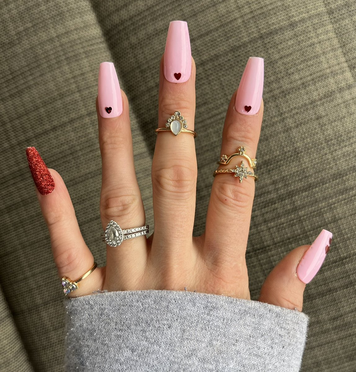 NekoleNeptune's tweet photo. Do the CU-PID SHUF-FLE ❤️💅
Valentines Day Nails!- $9.99, Free Shipping 💕

https://t.co/nIRwVva12E https://t.co/7QYIM7fEiU