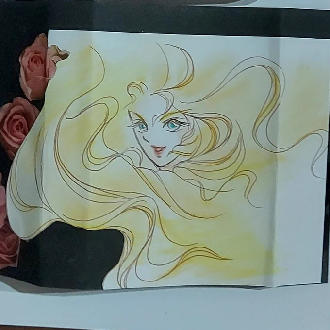 #自分の作品が書籍の表紙になるとしたらどの作品で何ジャンルですか わ～～なんて楽しいタグ 耽美系か、ファンタジーか、時代モノ #読書 #イラスト