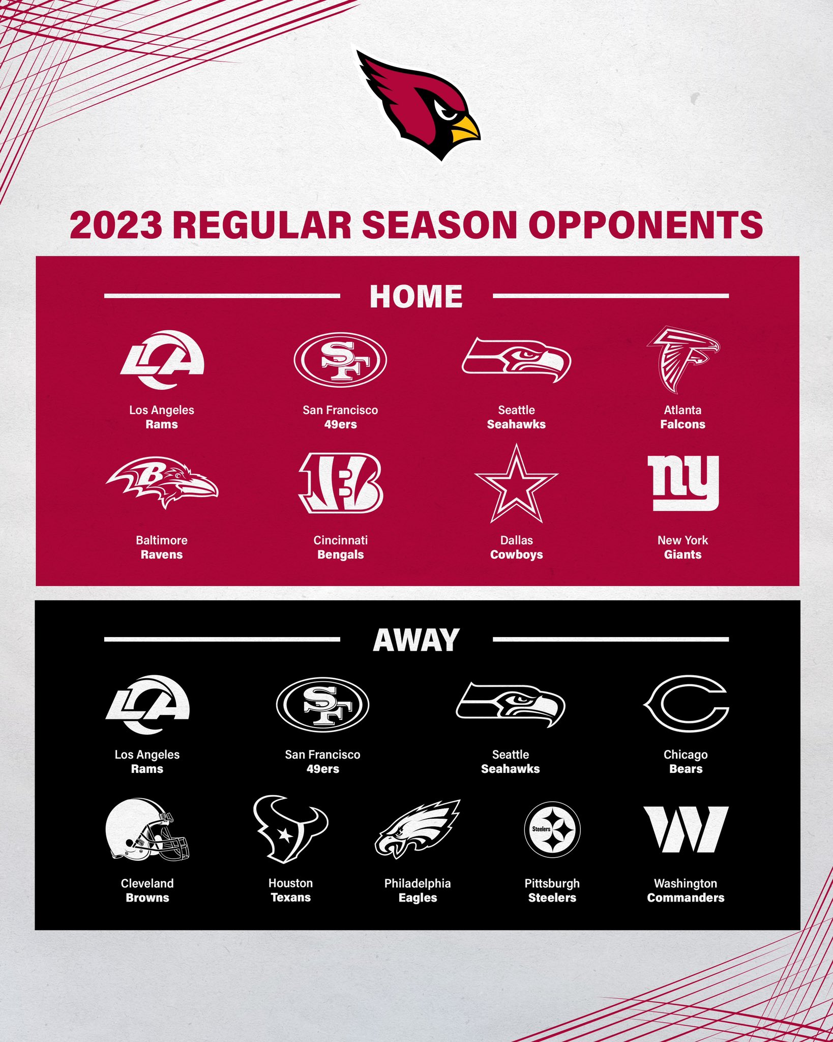 arizona cardinals schedule today