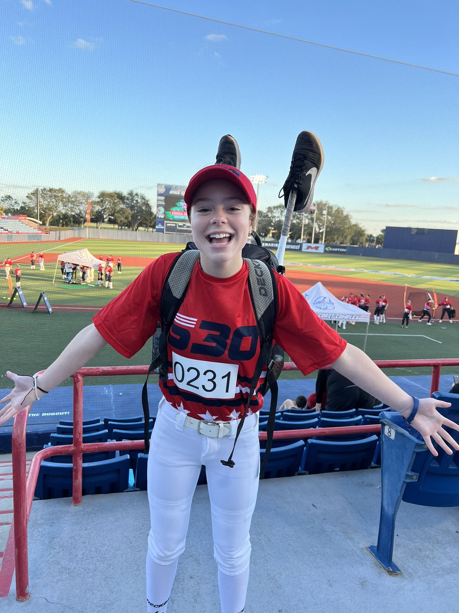 Time for some softball with <a href="/USSSAFastpitch/">USSSA Fastpitch</a> at #select30. Let’s go!!!  @Sofo08national