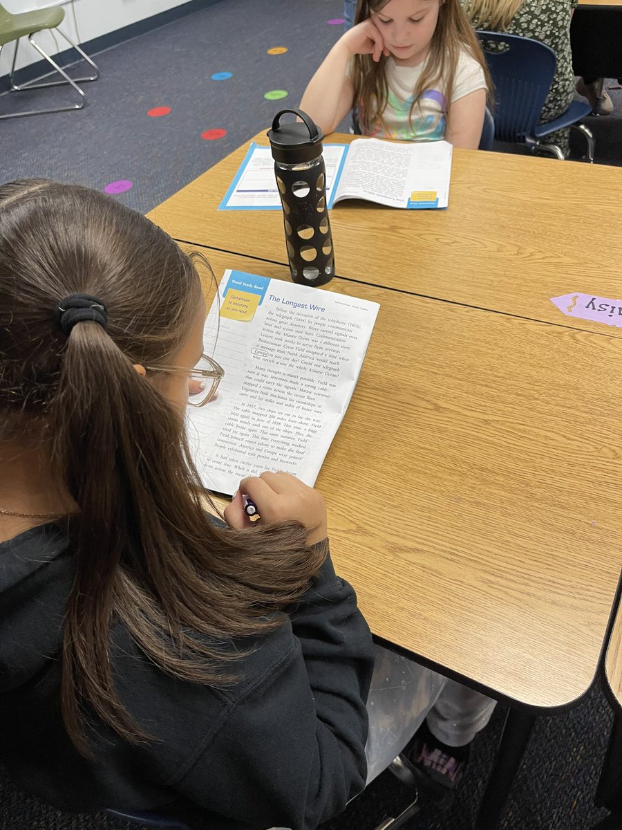 It wasn’t a bad luck day @usd457 It was another rock star day of learning with <a href="/GWdolphins/">Gertrude Walker Elementary</a> using text to focus on innovation!!