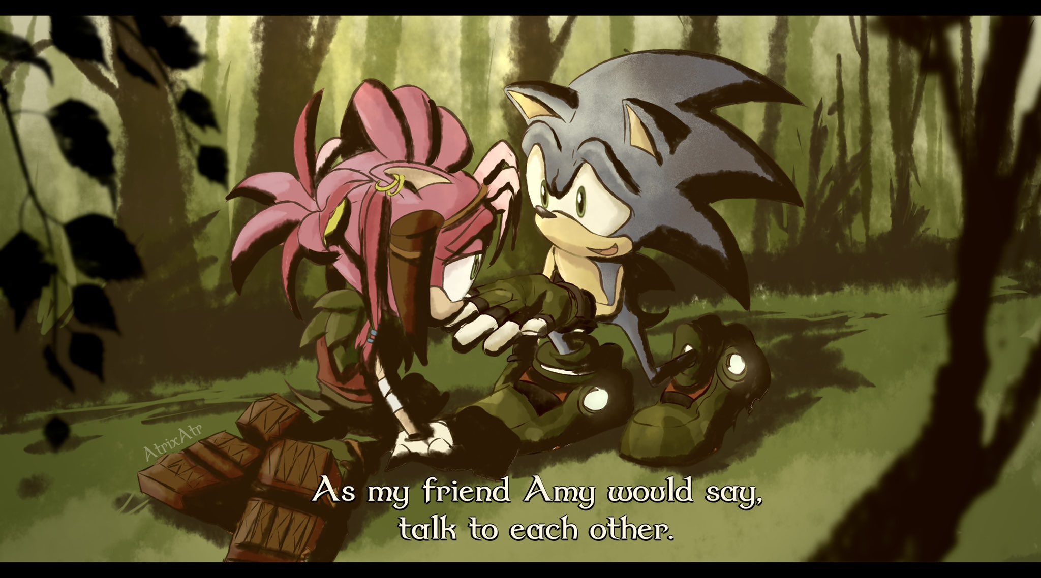 SonAmy fanart in 2023  Sonic the hedgehog, Fan art, Sonic