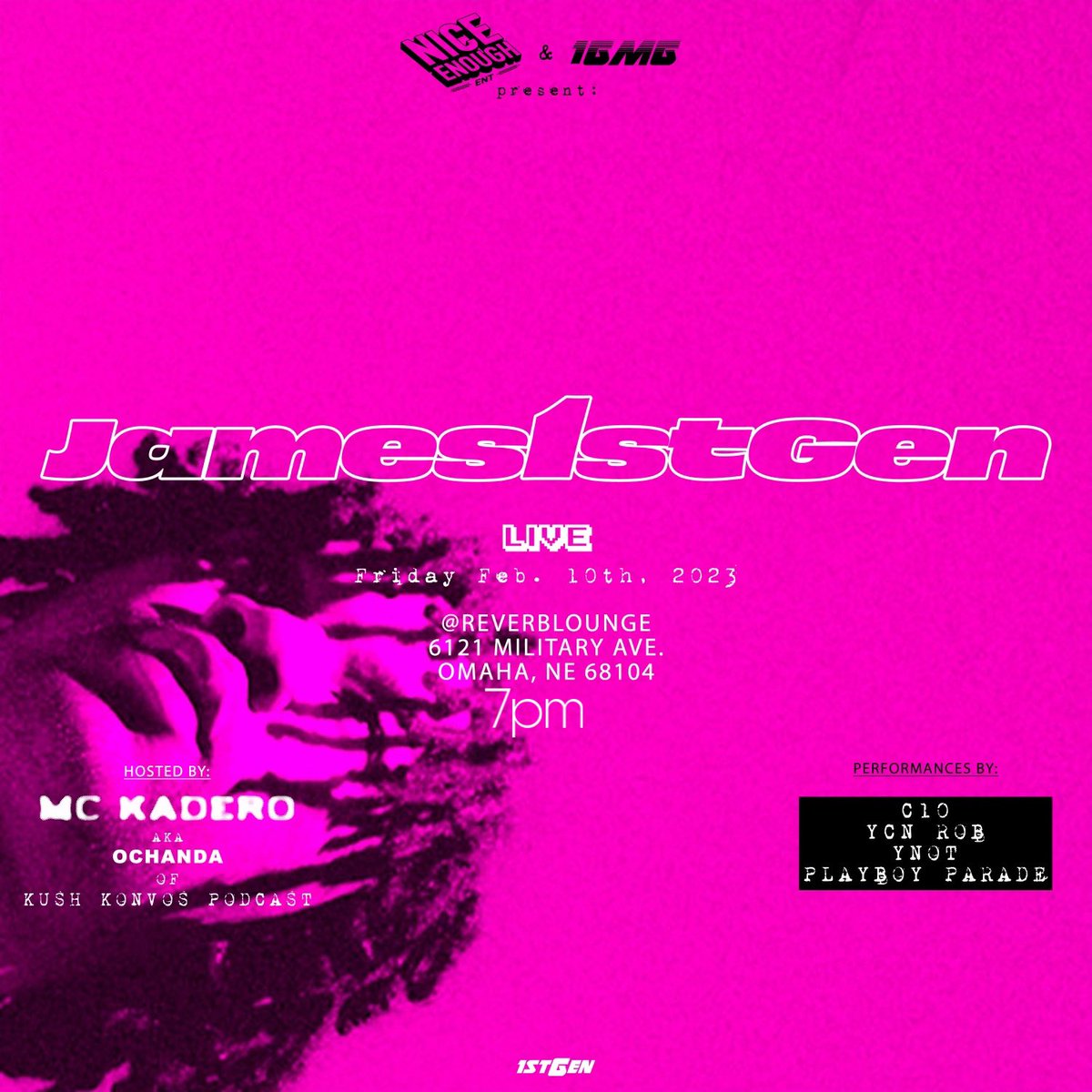 NiceEnoughEnt's tweet image. Just announced today!