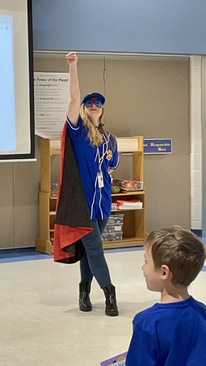Super Reader Man was SO proud of all the amazing Tiger Cubs! Go readers, go!!! 👏🏻💙