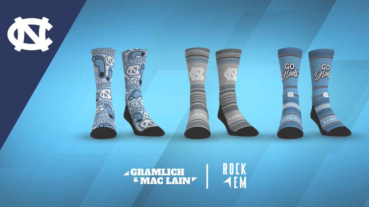 Hey <a href="/UNCFootball/">Carolina Football</a> fans! Because our friends over at @RockEmSocks are so great, we are hooking up 2 fans with these awesome #Carolina socks! 

Just follow, retweet and you’re in!