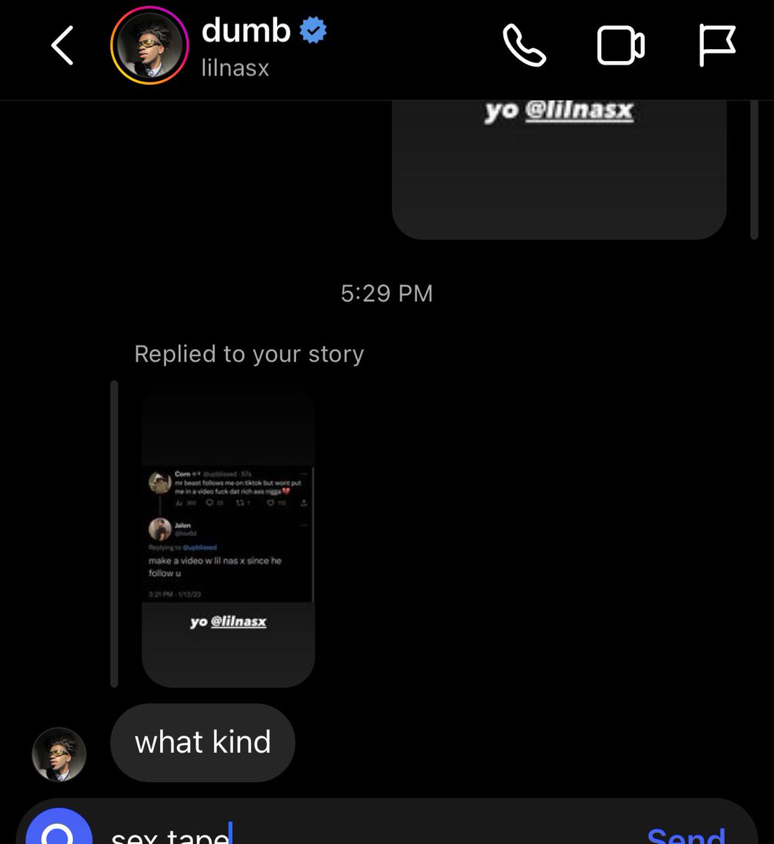 the hell he tryna insinuate