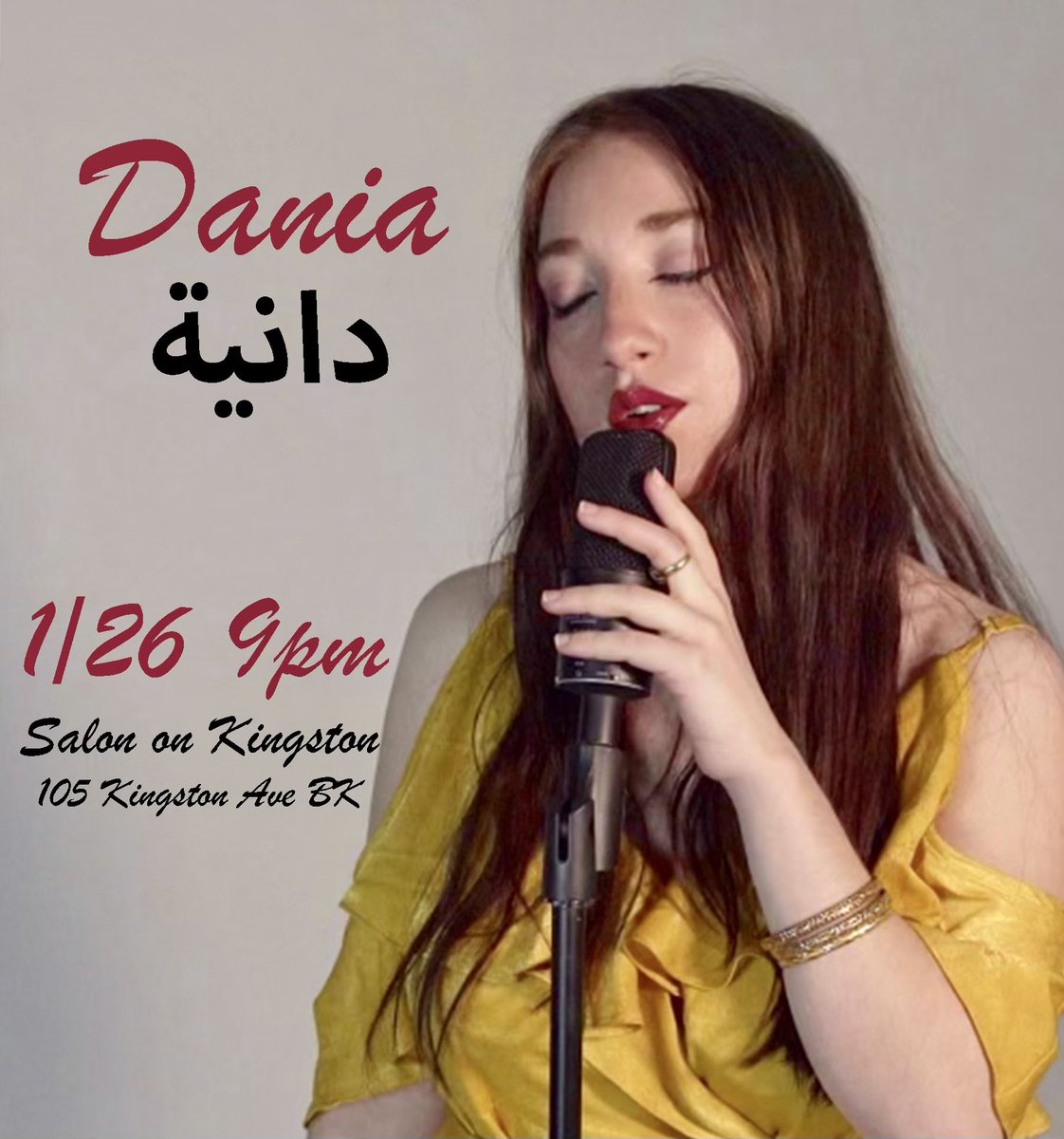 My yearly performance 😍 it is free and at an amazing venue and I do not perform often so InshAllah uses you all there ☺️🤲🏻