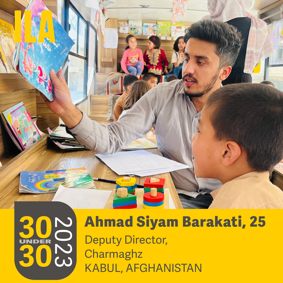 We celebrate 2023 #ILA30Under30 honoree <a href="/BarakatiAhmad/">Ahmad Siyam Barakati</a>, and his work toward our shared goal of literacy for all. Read about Barakati, and the other honorees in the latest Literacy Today! <a href="/charmaghz/">Charmaghz</a>
bit.ly/ILA_30U30List2…