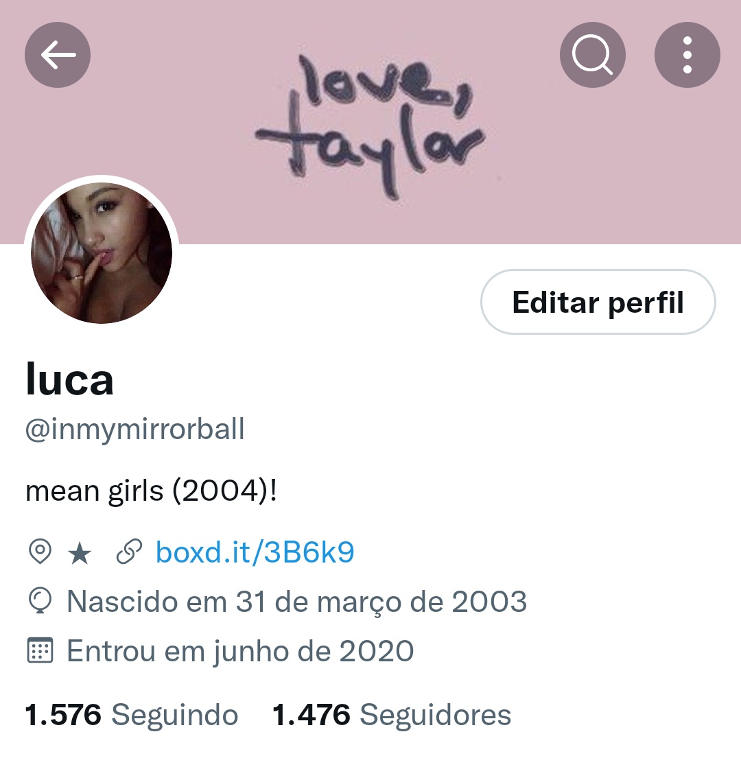 oie gente, mudei de conta porque essa tava com problema, quem poder dar rt pra eu recuperar ia ajudar bastante 💖