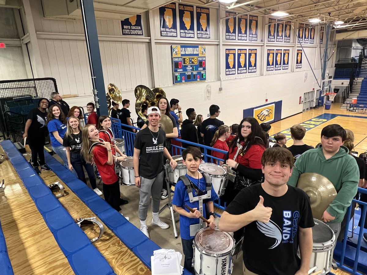 CSHS Drumline tweet media
