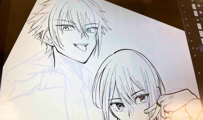 2人ともお誕生日アナウンスされたよ〜✨✨いっぱい祝われて良かったね🥰

会場で描いてたら間に合うわけないんだが、途中経過直撮りすまん 