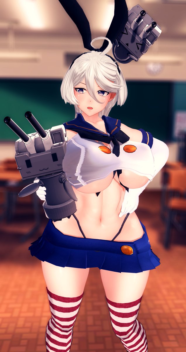 みおみおは絶対島風の服が似合うと思ってたんだよね 