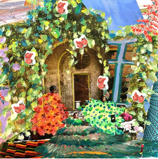 LoveOhLou's tweet photo. Enchanted Garden Collage series 💛 Finally added these Canvas prints to my site available now at https://t.co/6fiIttaFwX https://t.co/pic9GWMItb
