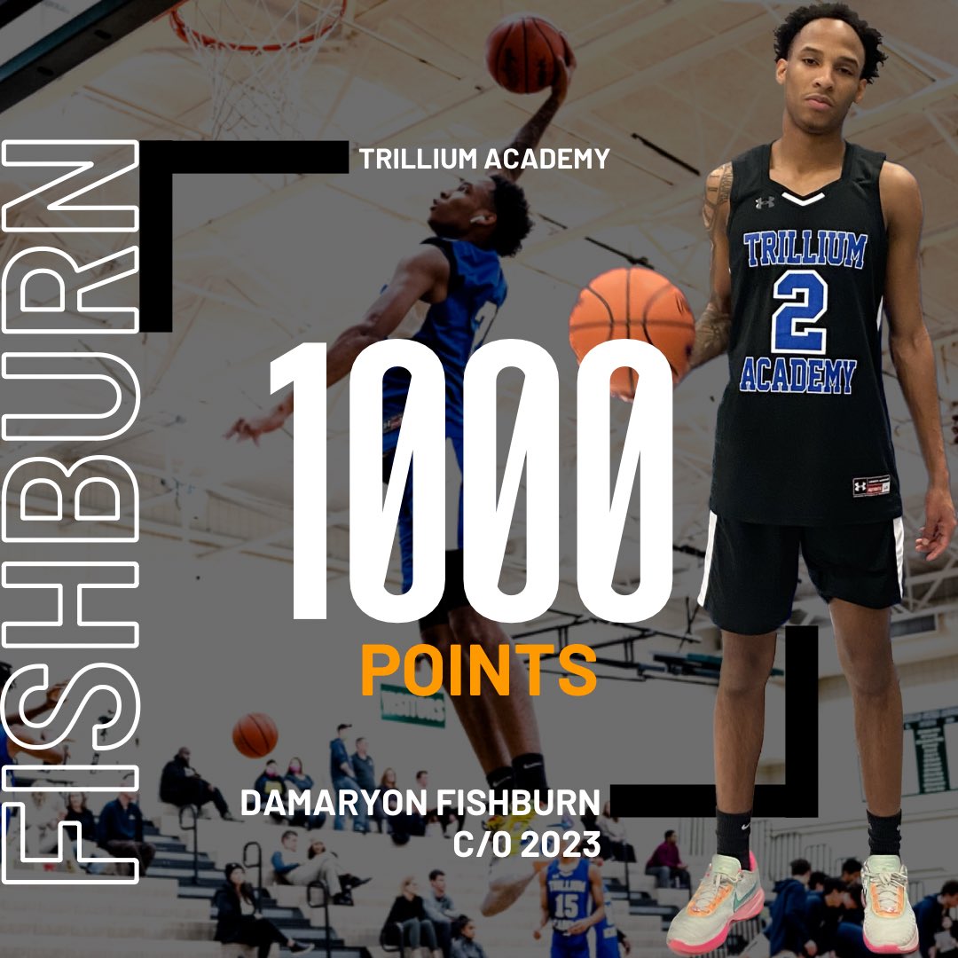 TA_Wildcats's tweet photo. Trillium 72 UPSM 59, Final (OT)! 🏀

DaMaryon Fishburn (Sr) led with 29pts, 10reb 6blk 5stl — scoring his 1,000th career point in OT tonight! An unprecedented milestone at Trillium… oh, and it’s his Birthday 👀

Congratulations! 🔥🔥🔥 

#MHSAA #MMAC @dthegoatt2 https://t.co/HvoCzATQ0s