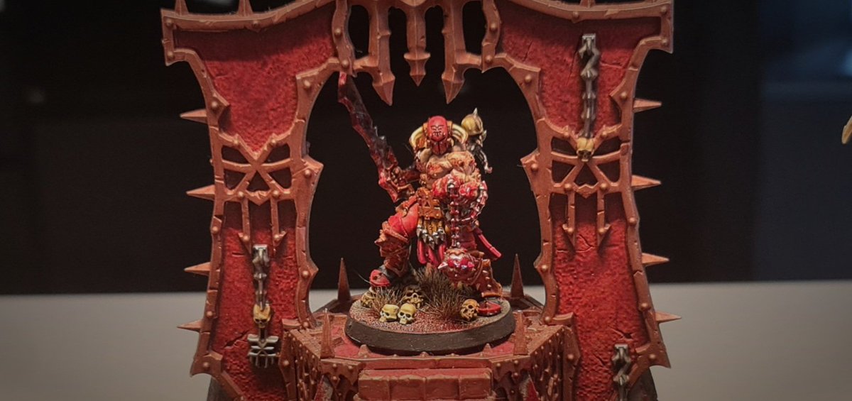 Draevus's tweet photo. #CanCon army ready to go!
can't wait to see everyone there!
#AoS #CalltoGlory #AgeofSigmar #Khorne #Warhammer @warhammer https://t.co/ZvhoJSAPNi