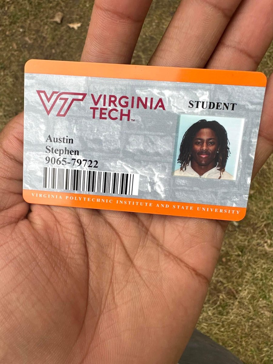 It’s official I’m an Hokie!!!