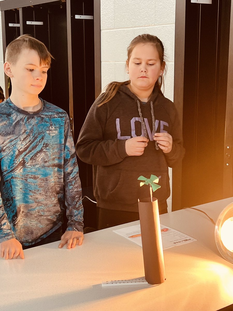 The 3rd-5th grade students at BV created solar updraft towers to learn more about energy transformations.