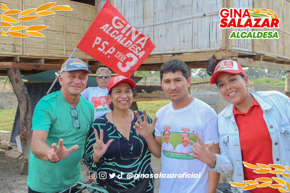 ginasalazarch's tweet photo. 🤝La experiencia con la juventud se han unido para ofrecerles un Daule que vaya por el sendero del bienestar y progreso para el cantón
¡En febrero Raya TODO 3!
 #Daule #VuelvenLasObras #NuestroLegado #LaPrimeraAlcaldesaDeDaule #GinaSalazar #UnaSolaFuerza #teampatriótico https://t.co/KOvx4Cf2NZ