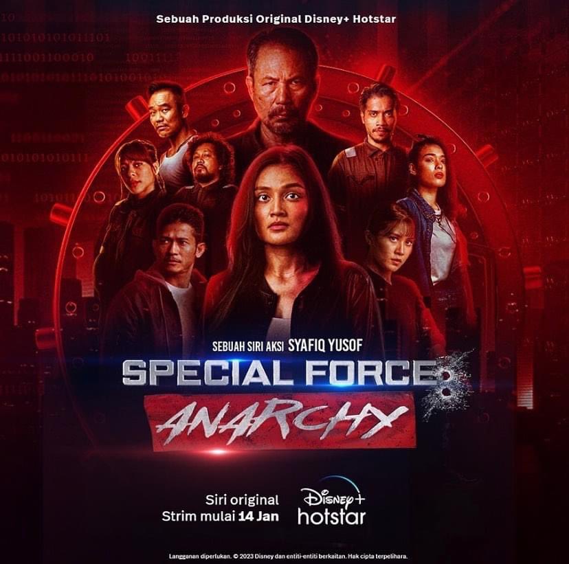 Special Force : Anarchy
Poster by : @zouqiberapi @paandark91 

Akan ditayangkan di @disneyplushotstarmy 

#specialforceanarchy #disney #skopproductions
