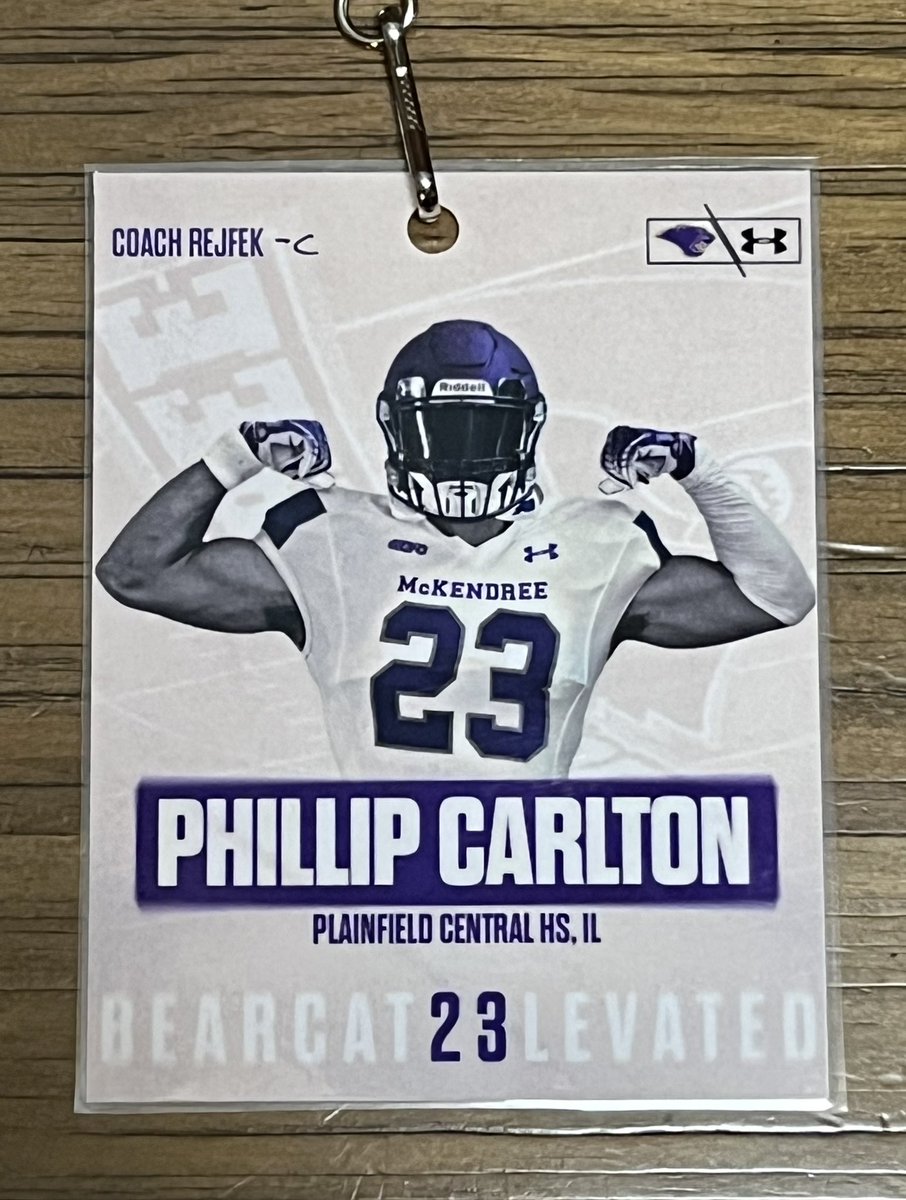 Phillip Carlton Jr (@phillipcarlton_) on Twitter photo Thanks to <a href="/CoachRejfek/">Jason Rejfek</a> for having me out today! I enjoyed my visit and workout at McKendree University!
#CatsUp #BEARCAT23LEVATED
<a href="/Mckendree_FB/">McKendree Football</a> @_thomas_jenkins <a href="/MikeBabcock44/">Mike Babcock</a> <a href="/CoachKeanePHS/">Coach Keane</a>
<a href="/EDGYTIM/">Timothy “EDGYTIM” OHalloran</a> <a href="/Bryan_Ault/">Bryan Ault - Midwest Scout</a> <a href="/PrepRedzoneIL/">Prep Redzone Illinois</a> Thanks to <a href="/CoachRejfek/">Jason Rejfek</a> for having me out today! I enjoyed my visit and workout at McKendree University!
#CatsUp #BEARCAT23LEVATED
<a href="/Mckendree_FB/">McKendree Football</a> @_thomas_jenkins <a href="/MikeBabcock44/">Mike Babcock</a> <a href="/CoachKeanePHS/">Coach Keane</a>
<a href="/EDGYTIM/">Timothy “EDGYTIM” OHalloran</a> <a href="/Bryan_Ault/">Bryan Ault - Midwest Scout</a> <a href="/PrepRedzoneIL/">Prep Redzone Illinois</a>