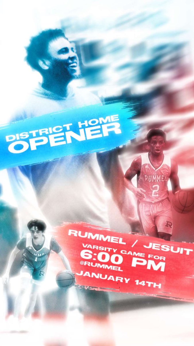 DISTRICT OPENER @ 6pm at Rummel 🚨WHITE OUT🚨 PACK THE STANDS🤧 #whynotus