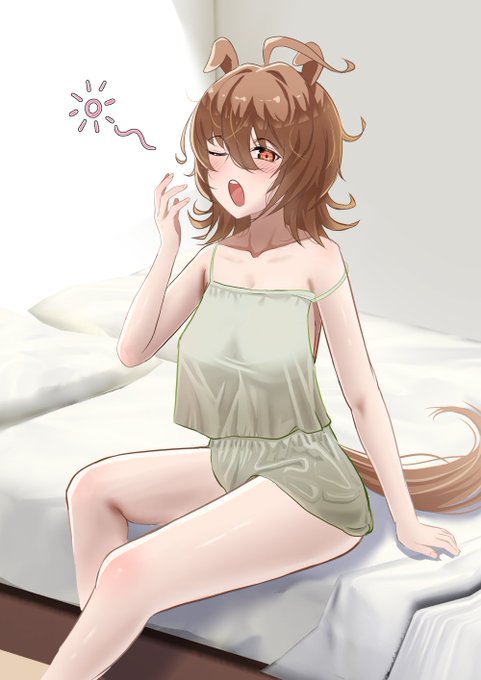 本人が絶対買わなさそうなルームウェアプレゼントして着てもらいたい('ω')
#ウマ娘 #アグネスタキオン 