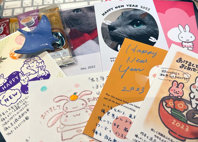 ç·šééšããéã£ãŠé ãã幎è³ç¶ã
å±ããŸããð°â¡
ããããšãããããŸããâš