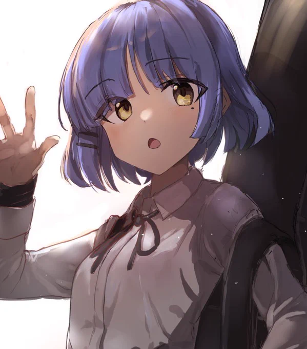 清書前ラフのlistenな山田さん 