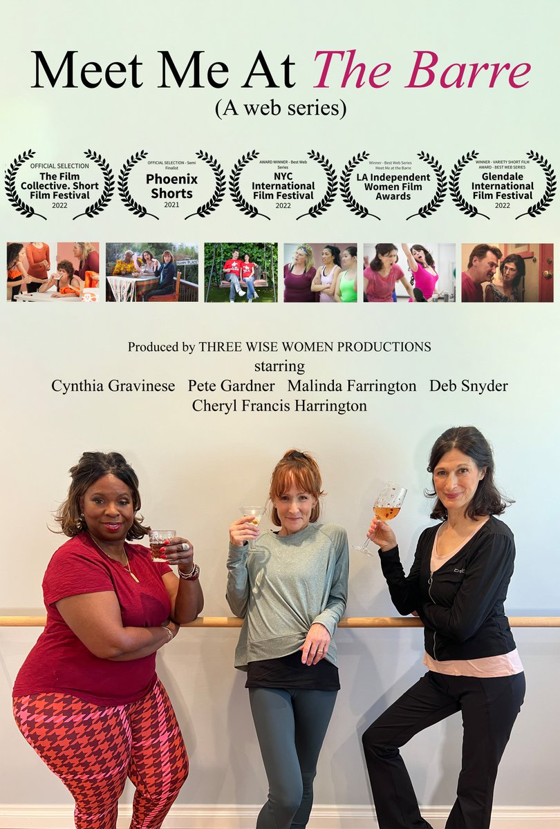 My fabulous daughter designed our new poster!#awardwinning #webseries #womencreating