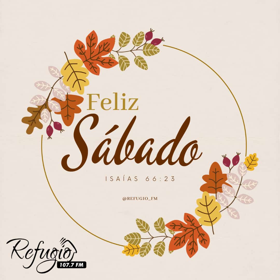 refugio_fm's tweet photo. Y de mes en mes, y de día de reposo en día de reposo, vendrán todos a adorar delante de mí, dijo Jehová. ~Isaías 66:23 📖

Este día especial de adoración forma parte de la hermosa ley de Dios 🙌🏼.  Así que, vamos juntos, a dedicarlo a la consagración y alabanza🙏🏼

Feliz Sábado 😇 https://t.co/pNqi2m0eG3