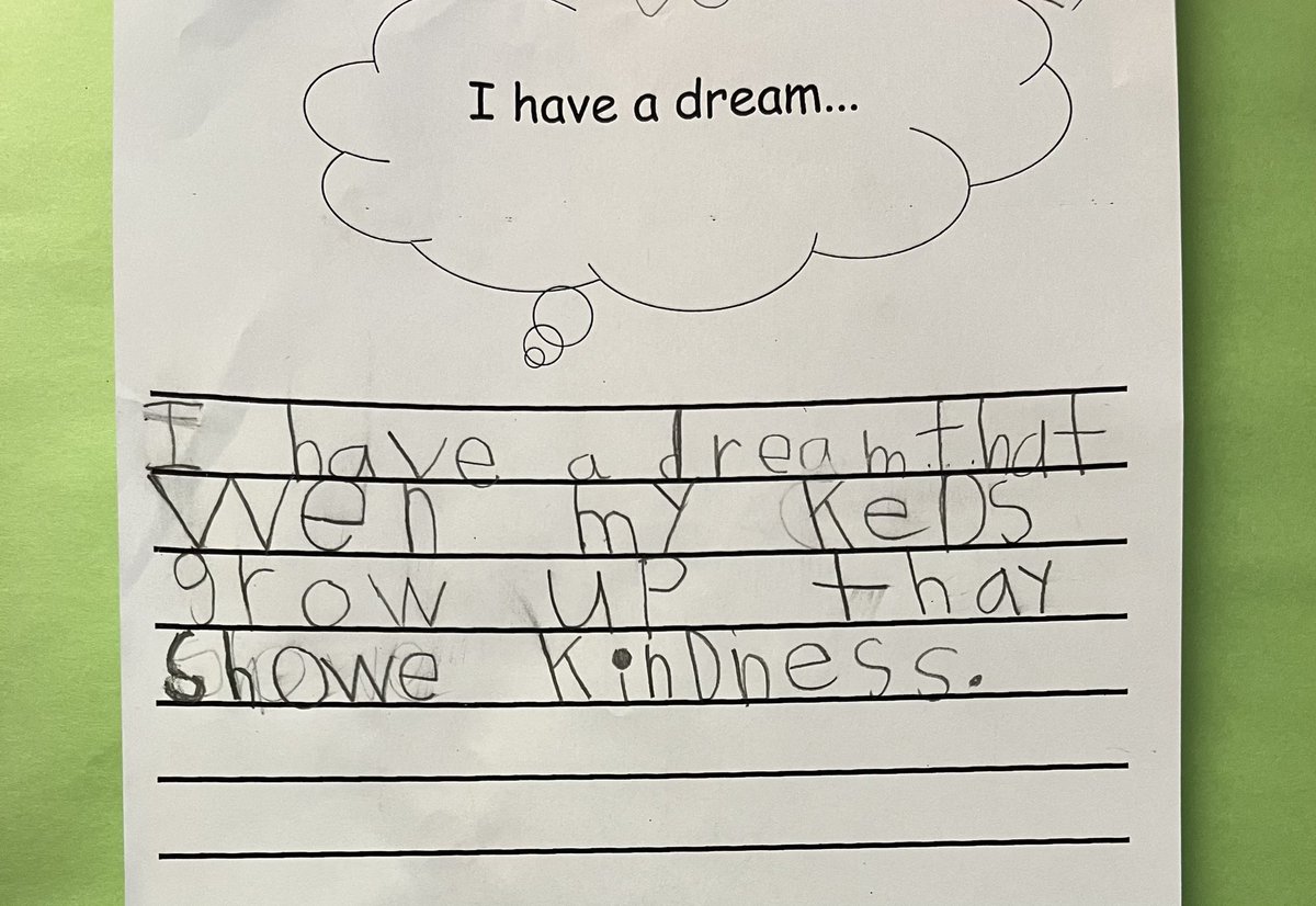 lisaporito's tweet photo. Loved our focus on Dr. Martin Luther King, Jr. this week and the conversations it sparked. @MinshewColts1 🐴♥️#YoubelonginMISD #1stgradersROCK #ourfutureisbright #BetterTogether https://t.co/TkNXzr7MgL