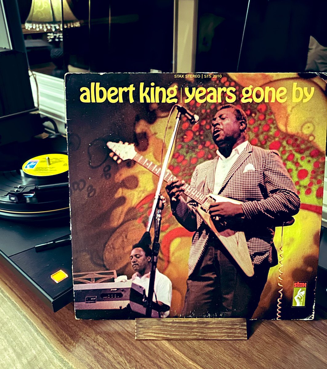 original 1969 ALBERT KING Years Gone By #albertking @BluesMusicNews @BluesMusicMag #bluesmusic #NowPlaying️ #vinylrecords @alligator1971 @StaxRecords STAX pressing