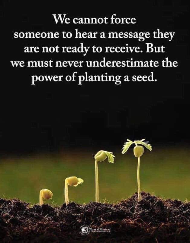 So true. 🌱