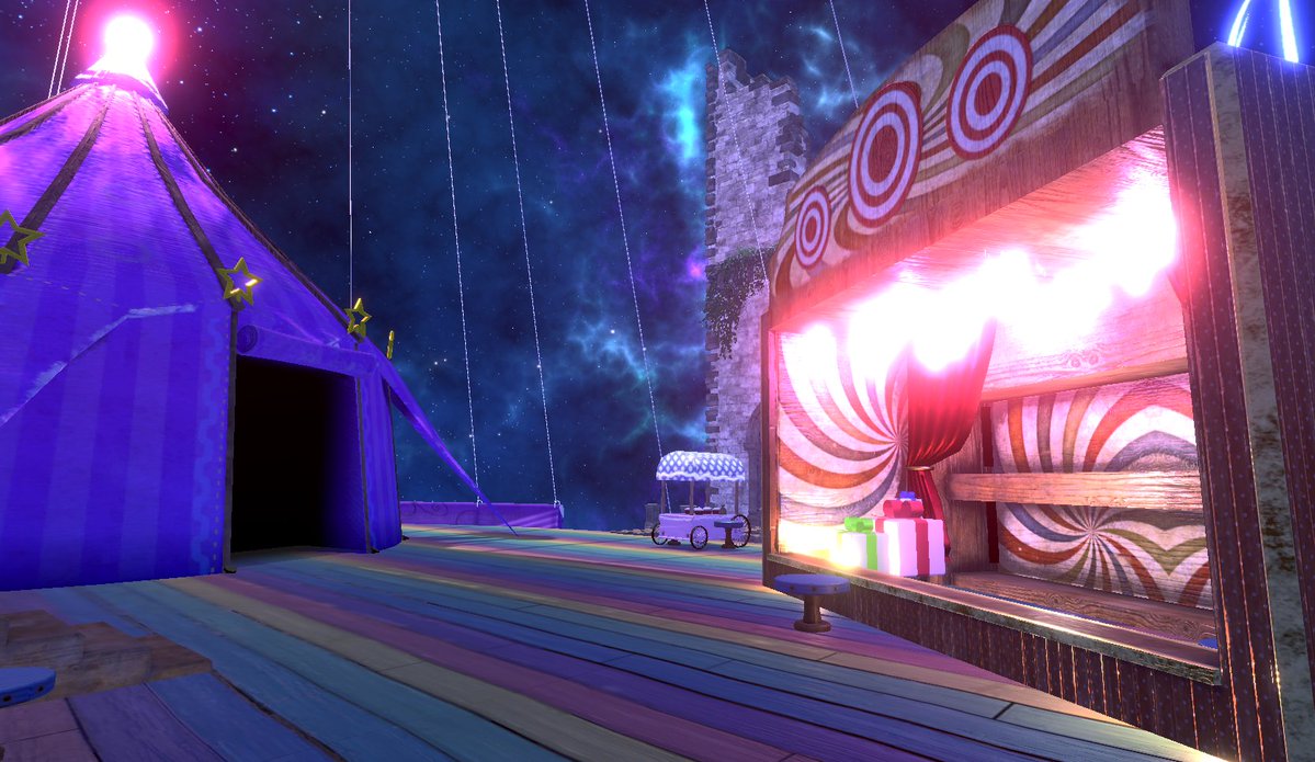 DevokeStudio's tweet photo. JoJo's Circus Blimp

#3DPlatformers #3DPlatformerMonth #madewithunity #indiegame #gamedev #gamedevelopment #IndieGameDev #indiedev #collectathon #platformer #spooky #SoloDeveloper #DevokeStudio #ASnootsAdventure https://t.co/T1Vq44fqPy