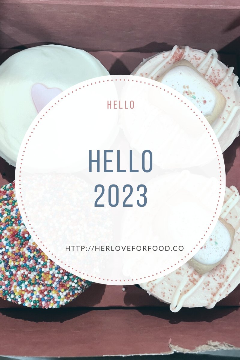 #ontheblog Hello 2023!
| herloveforfood.co/hello-2023/

#foodie #foodblogger #foodblog #lblogger @BlogDiscover @FierceBloggers