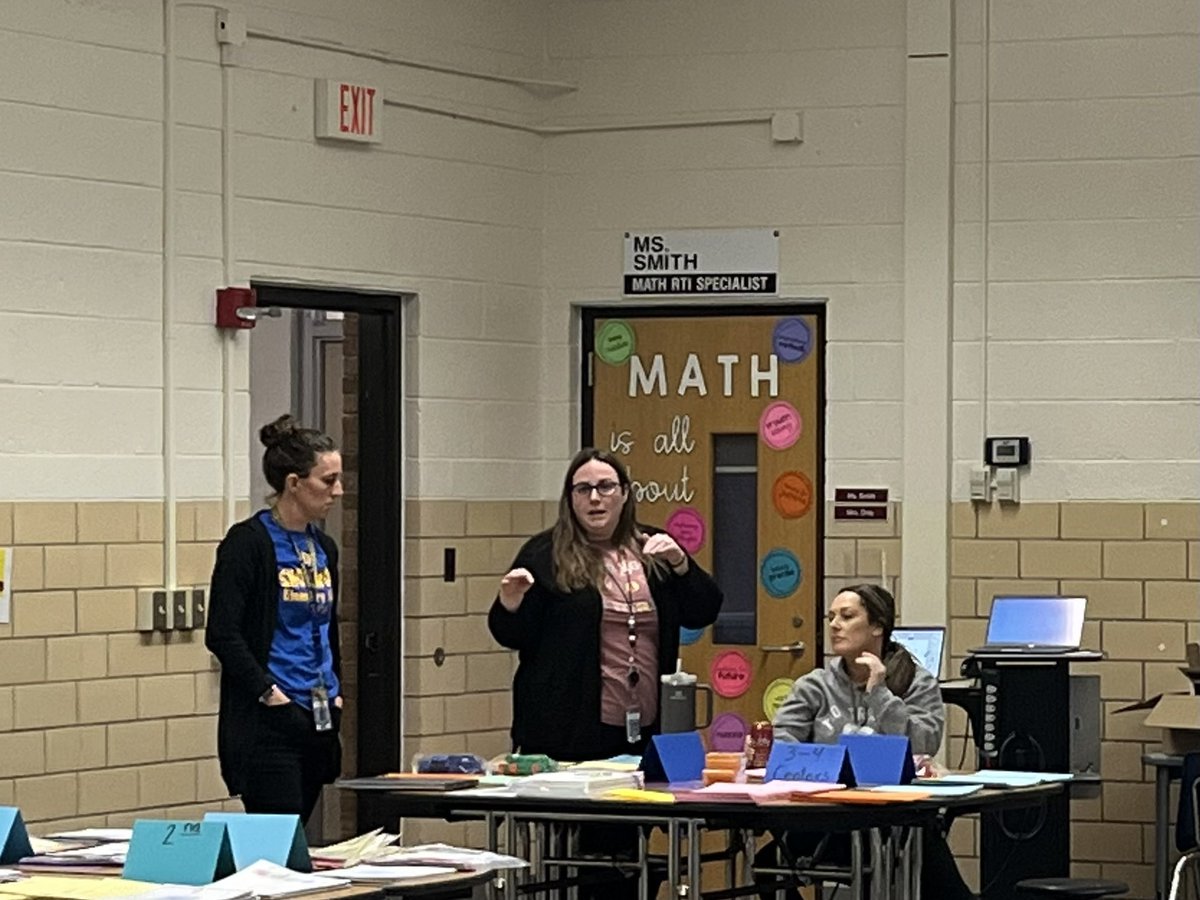 Thank you Ms. Moorhouse, Mrs. Penhale, and Ms. Smith for your leadership today! We appreciate you and all you do as Specialists to support students and teachers!