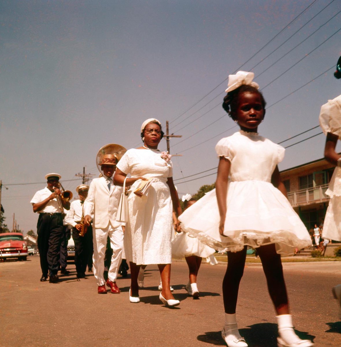 blackarchivesco's tweet photo. New Orleans, Louisiana (1960). Photographs from the JP Jazz Archive/ @GettyImages https://t.co/GdZbqslFKf