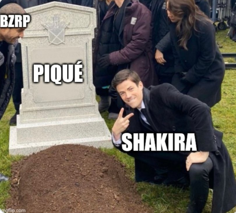 Jaeglez's tweet photo. Quién le da la pala a Piqué pa que se entierre solito ? 💀

#Pique #ShakiraBZRP #Session53 https://t.co/jTV3VVWR0s