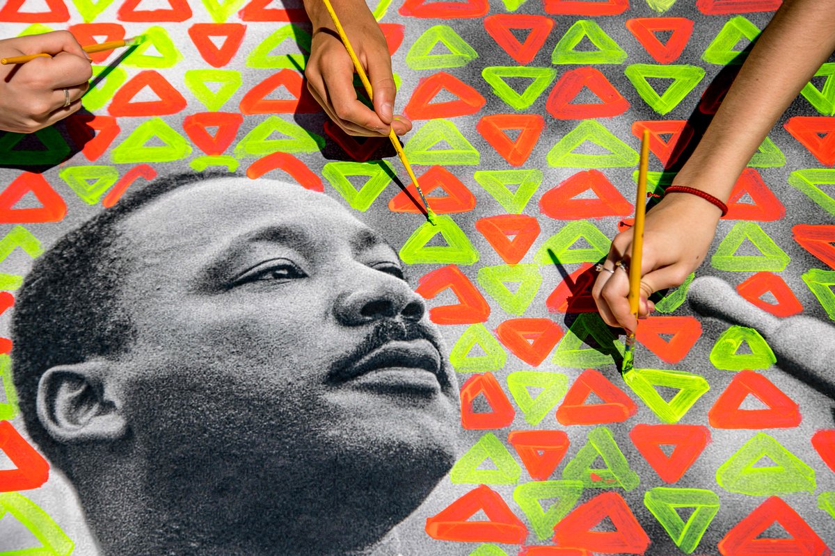 NPR's tweet photo. In honor of MLK Day, here are six conversations from across public media reflecting on Martin Luther King Jr.'s most powerful words, legacy and the ongoing fight for voting and racial justice in the United States and around the world: https://t.co/q09Kc4LrS4 https://t.co/E34asAZJPa