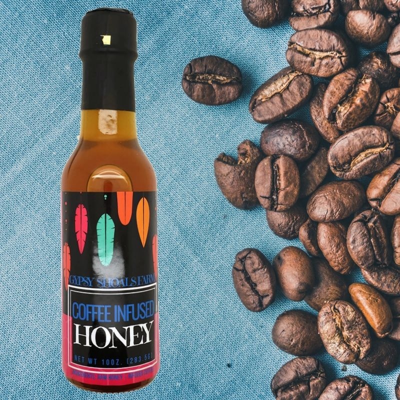 Java junkies will 💛 this #coffeebean infused #gourmethoney treat. Shop it: l8r.it/ozSZ ☕🍯🐝 #javajunkie #foodiegifts #honey #gypsyshoalsfarm #giftsforher #cookinggifts #foodies #savethebees #giftideas #coffeegifts #workgifts